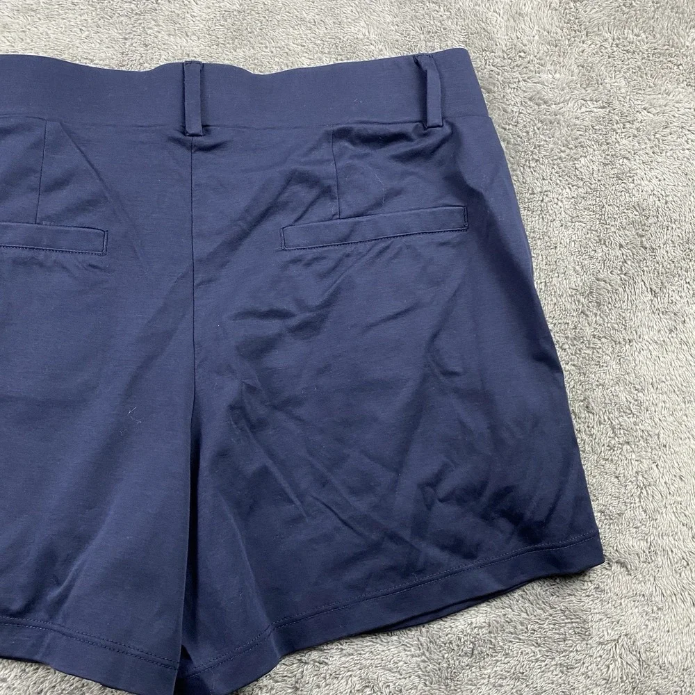 Loft‎ Pull On Career Office Shorts Size XS Navy Blue